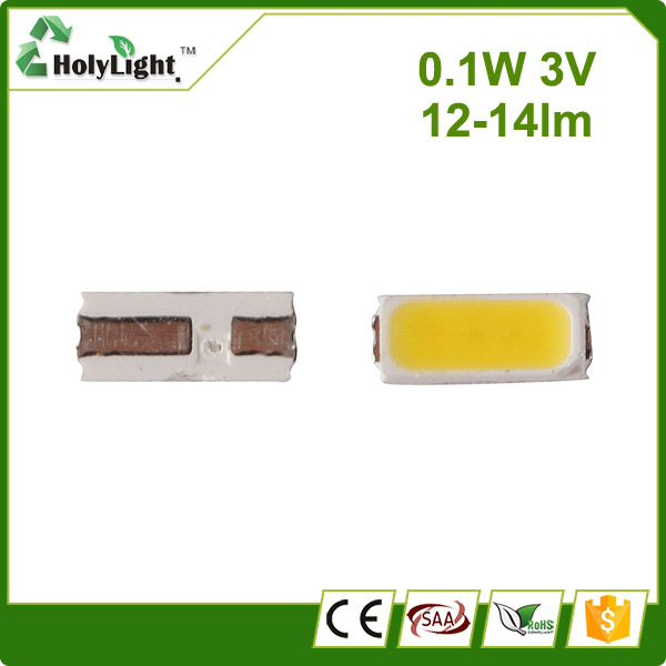 3V 0.1W 12-14Lm SMD 3014