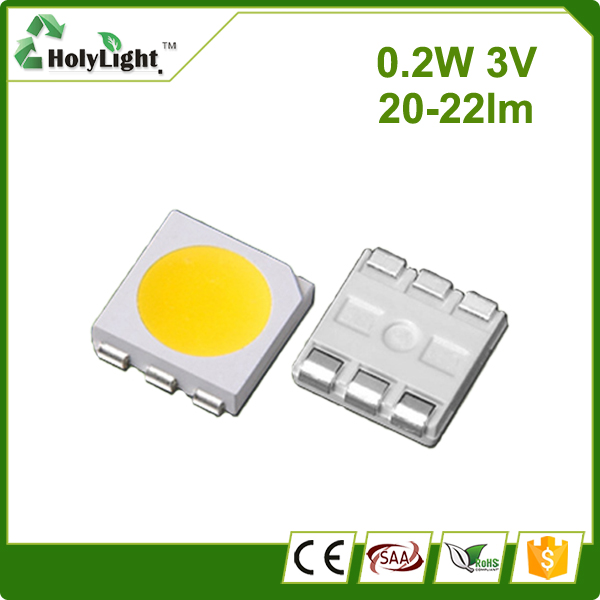 3V 0.2W 20-22Lm SMD 5050