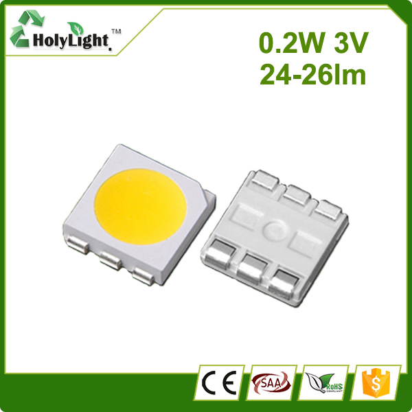 3V 0.2W 24-26Lm SMD 5050