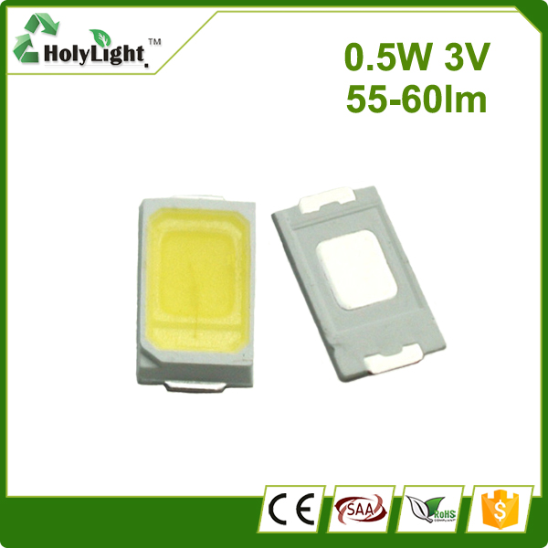 3V 0.5W 55-60Lm SMD 5730